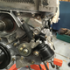 Graham’s freshly rebuilt hydraulic timing belt tensioner.